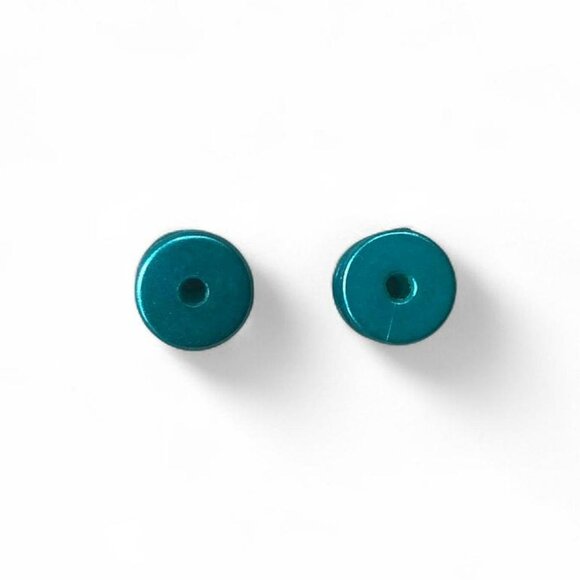 Metallic Aqua Blue Eyelets - Picture 2 of 3